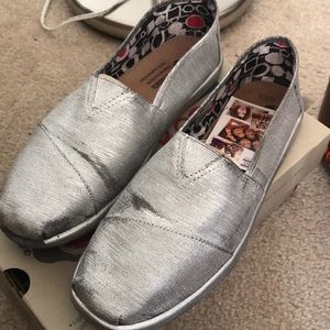 Silver Bobs Shoes